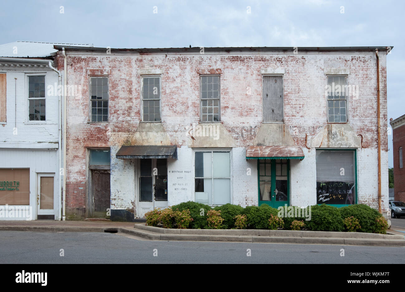 Historic buildings in the city of Greensboro, Alabama Stock Photo Alamy