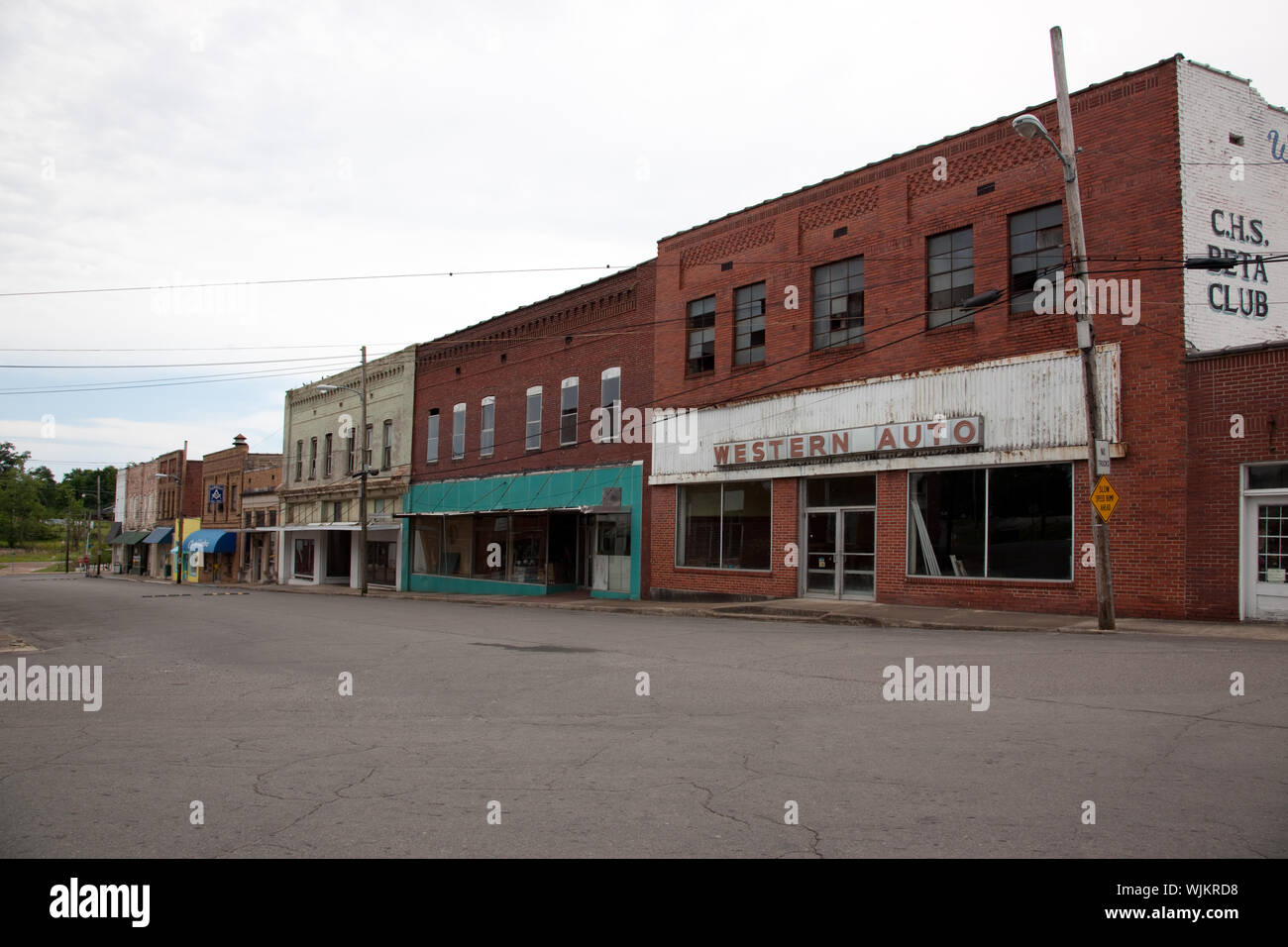 Historic downtown Cordova, Alabama Stock Photo Alamy