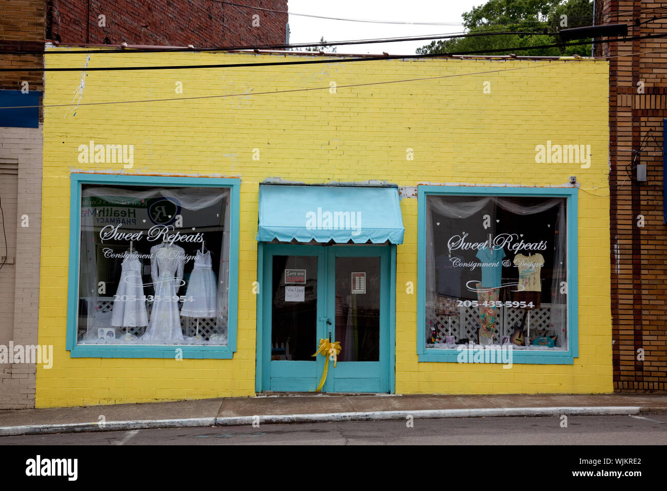 Historic downtown Cordova, Alabama Stock Photo Alamy