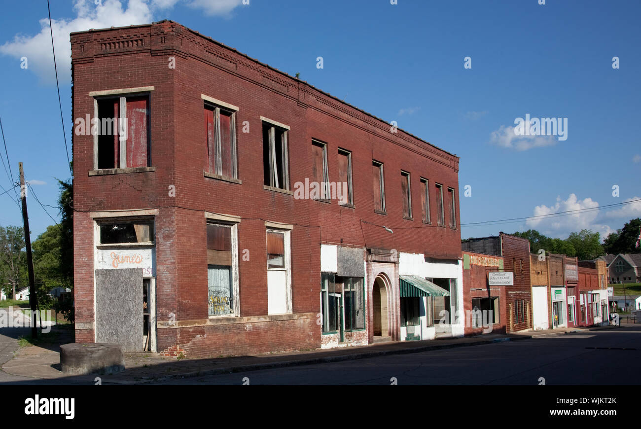 Historic downtown Cordova, Alabama Stock Photo Alamy
