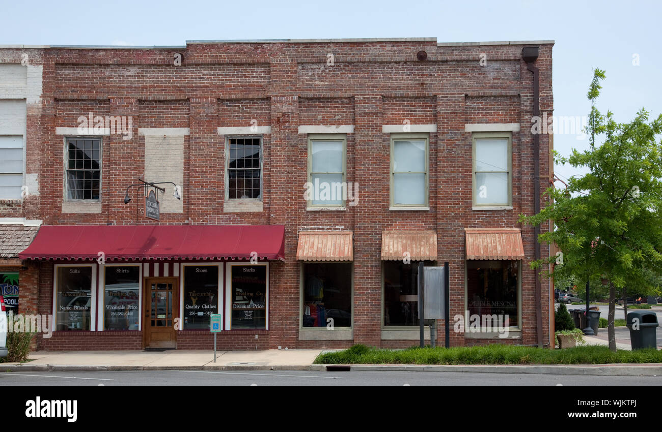 Historic downtown Tuscumbia, Alabama Stock Photo Alamy