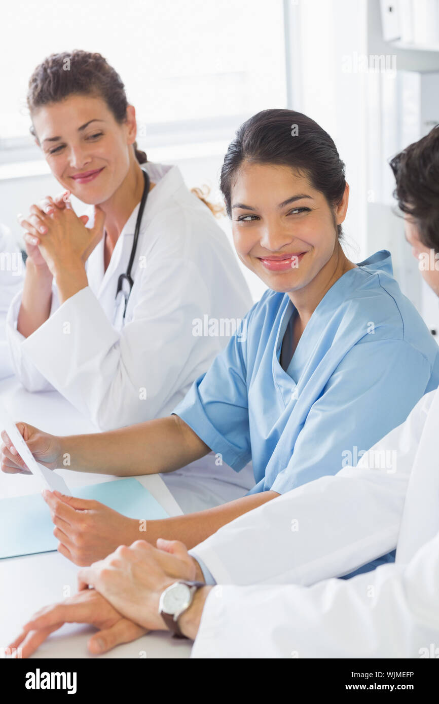 Hospital team medical employees in uniform hi-res stock photography and ...