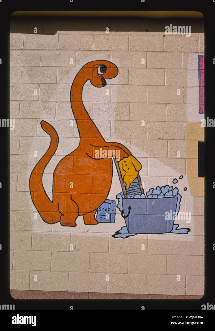 Holiday laundromat facade sign hires stock photography and images Alamy