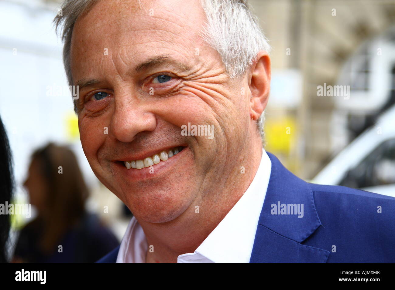 JOHN MANN LABOUR PARTY MP FOR BASSETLAW PICTURED AT COLLEGE GREEN , WESTMINSTER ON 3RD SEPTEMBER 2019. BRITISH POLITICIANS. LABOUR MPS. POLITICS. OPPOSTION PARTY. Stock Photo
