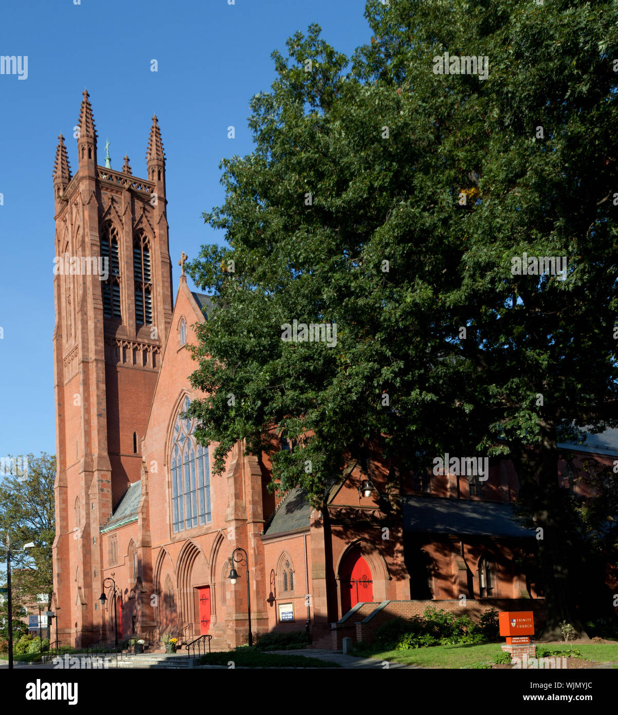 Holy Trinity Church, Hartford, Connecticut Stock Photo Alamy