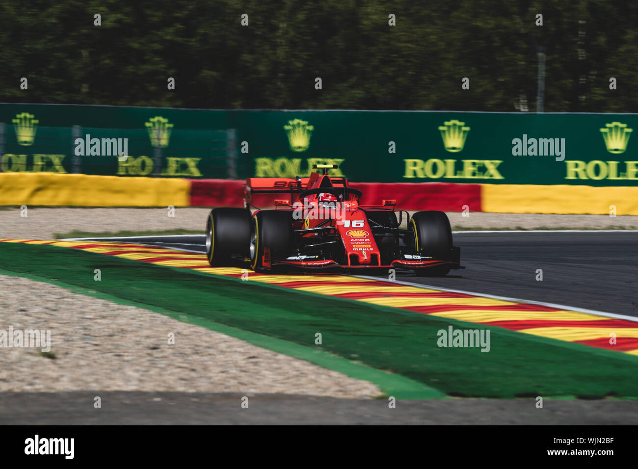 L to R): Charles Leclerc (MON) Ferrari; Carlos Sainz Jr (ESP L to R): Charles Leclerc (MON) Ferrari; Carlos Sainz Jr (ESP