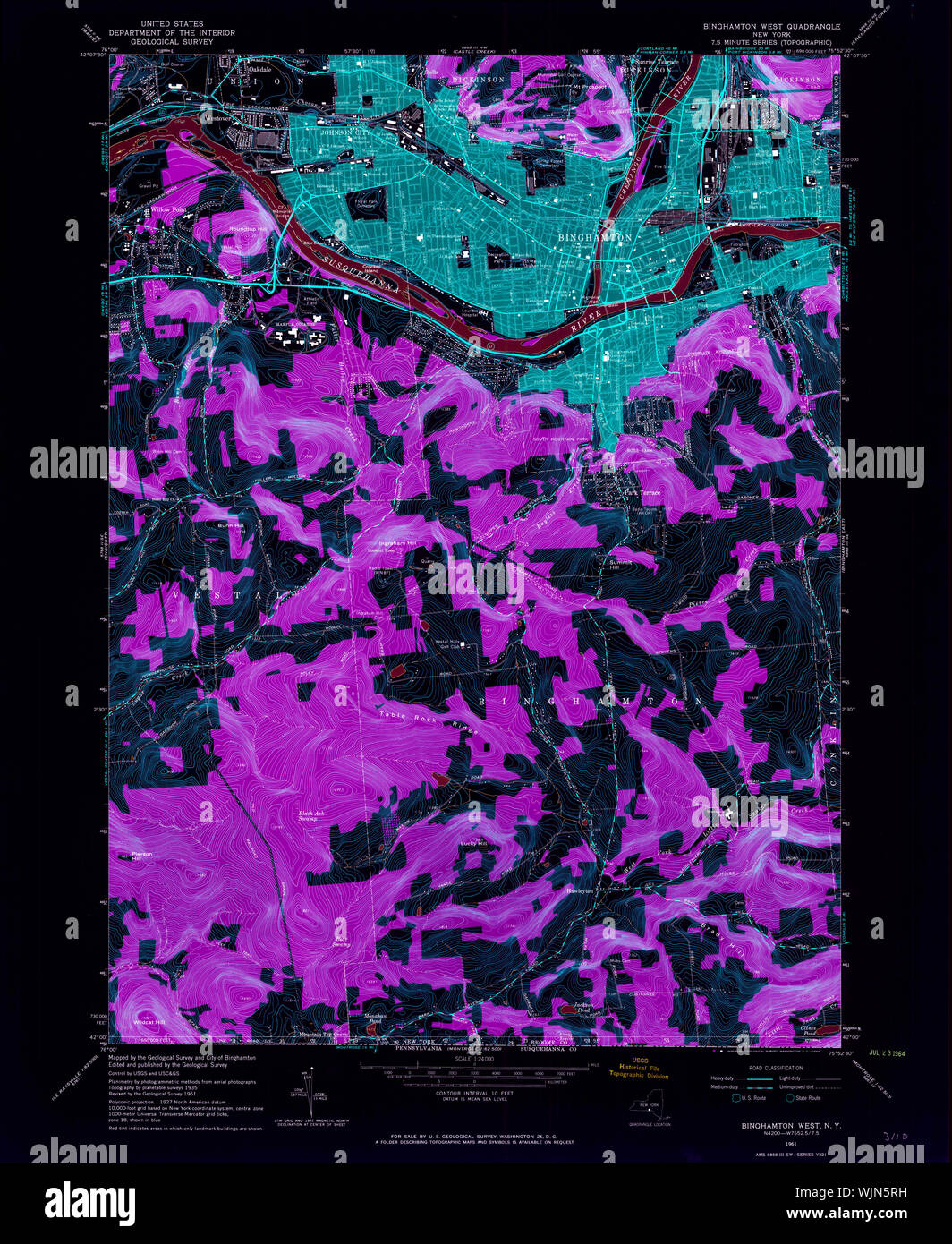 Binghamton west hires stock photography and images Alamy