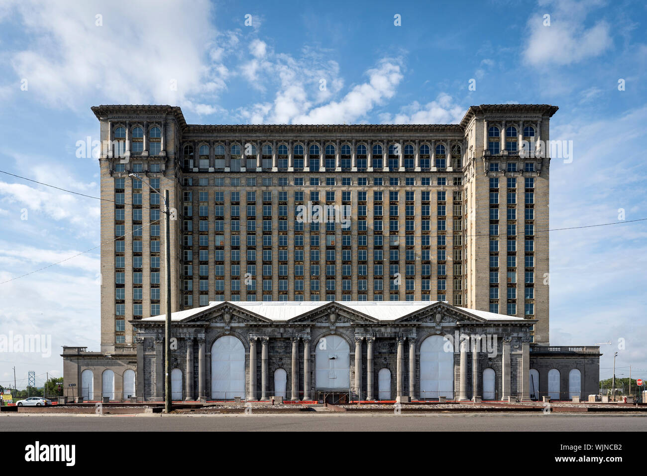 Michigan Central Railway Station Stock Photo - Alamy
