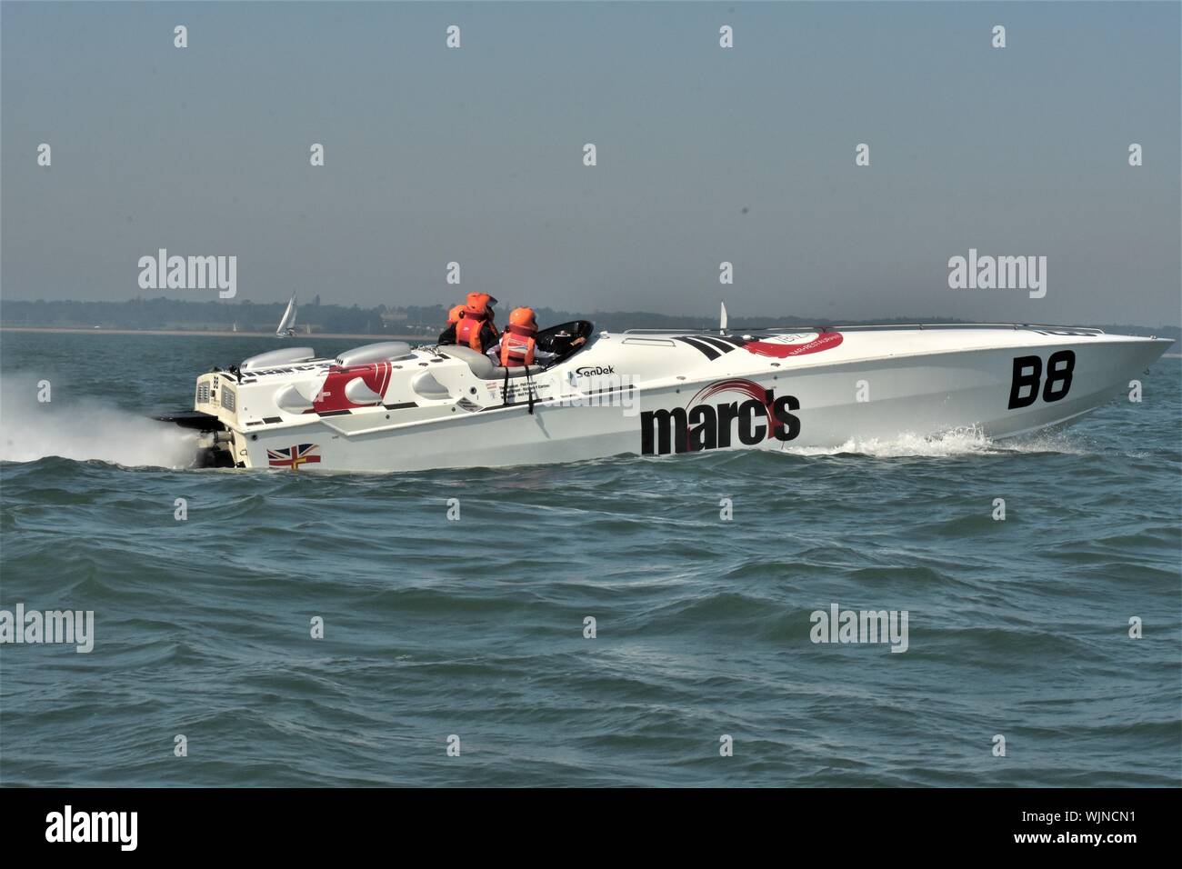 Offshore Power Boat Races Stock Photo Alamy