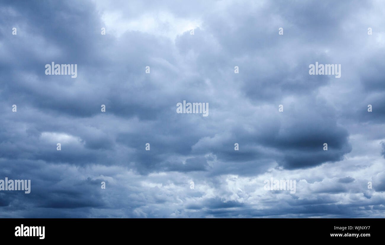 Natural background, a dark stormy sky Stock Photo - Alamy