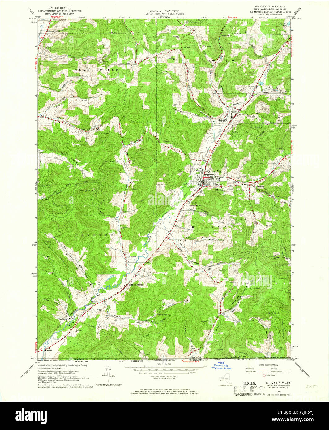 New York NY Bolivar 123114 1965 24000 Restoration Stock Photo Alamy