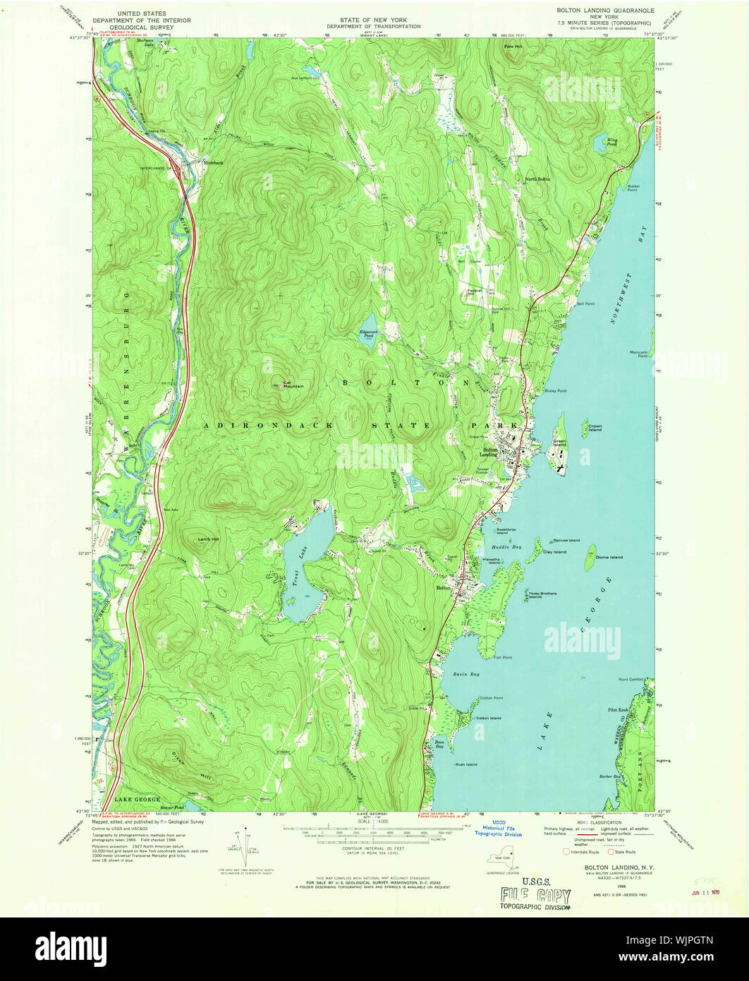 Map of bolton landing hires stock photography and images Alamy