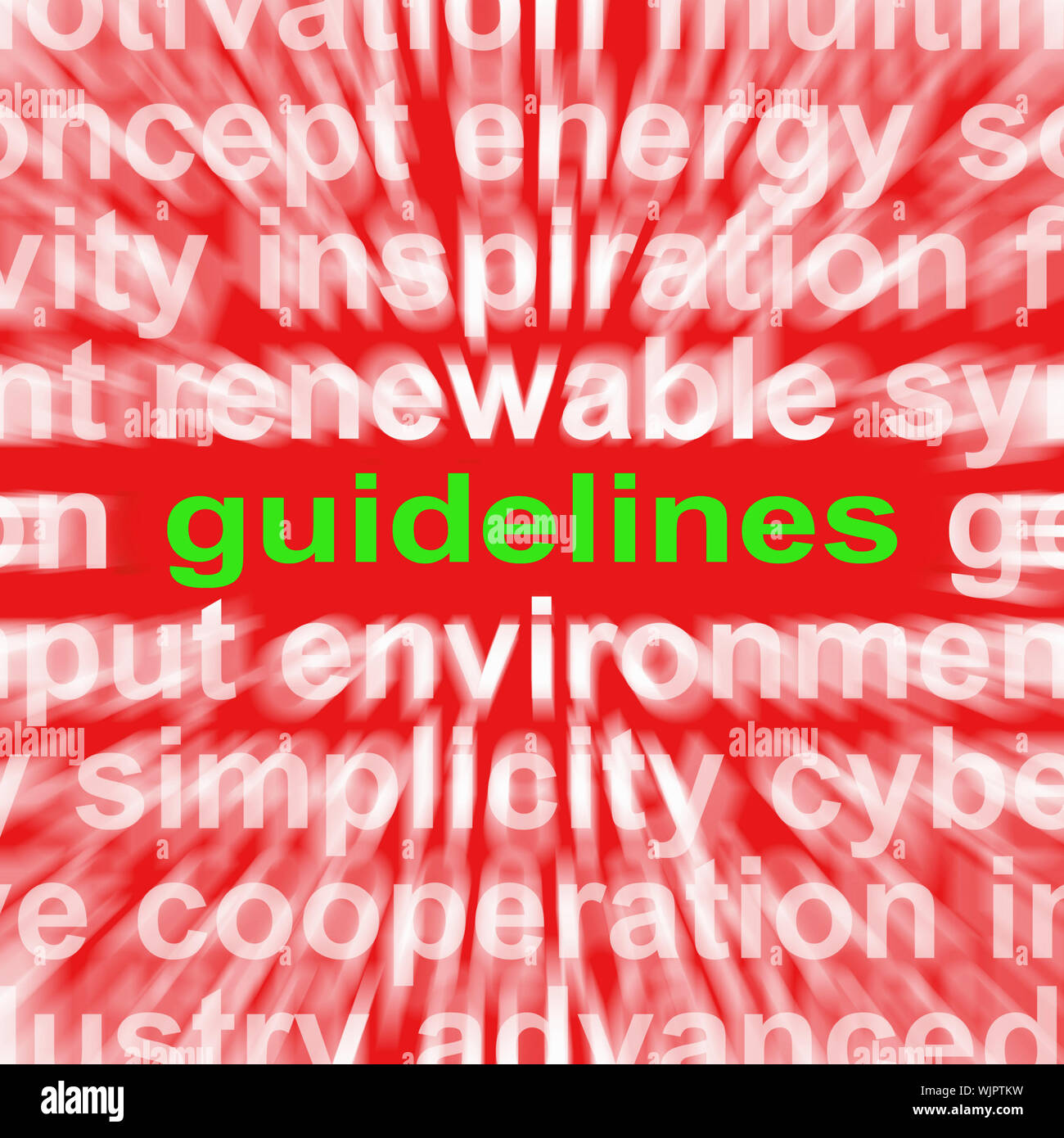 guidelines-word-meaning-instructions-protocols-and-ground-rules-stock