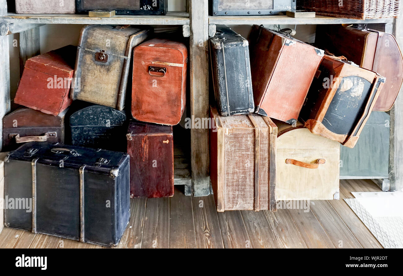 suitcases the warehouse