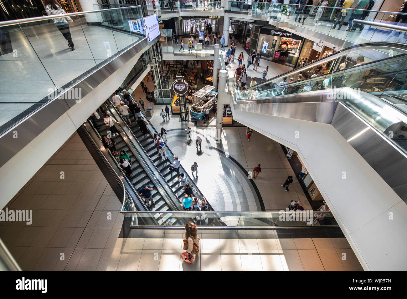 Inside eaton centre shopping mall hi-res stock photography and images ...