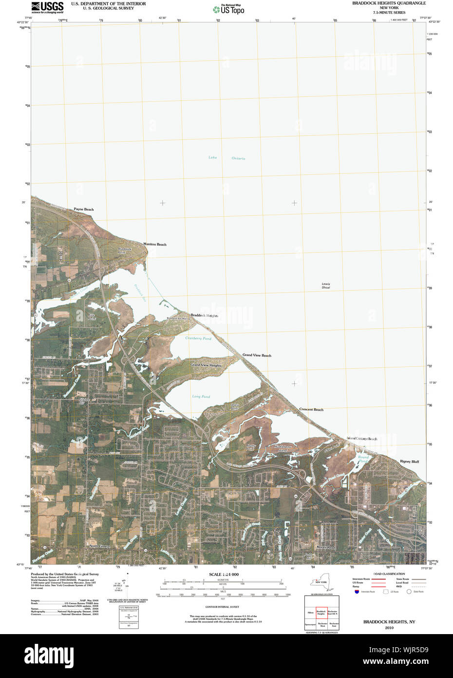 New York NY Braddock Heights 20100126 TM Restoration Stock Photo Alamy