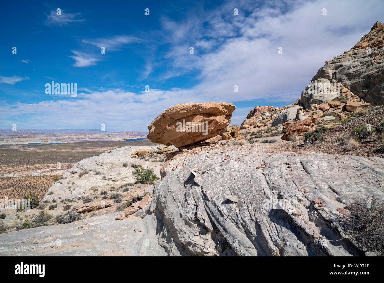 Balancing Rocks, Horseshoe Bend and Glen Canyon Dam Stock Photo Alamy