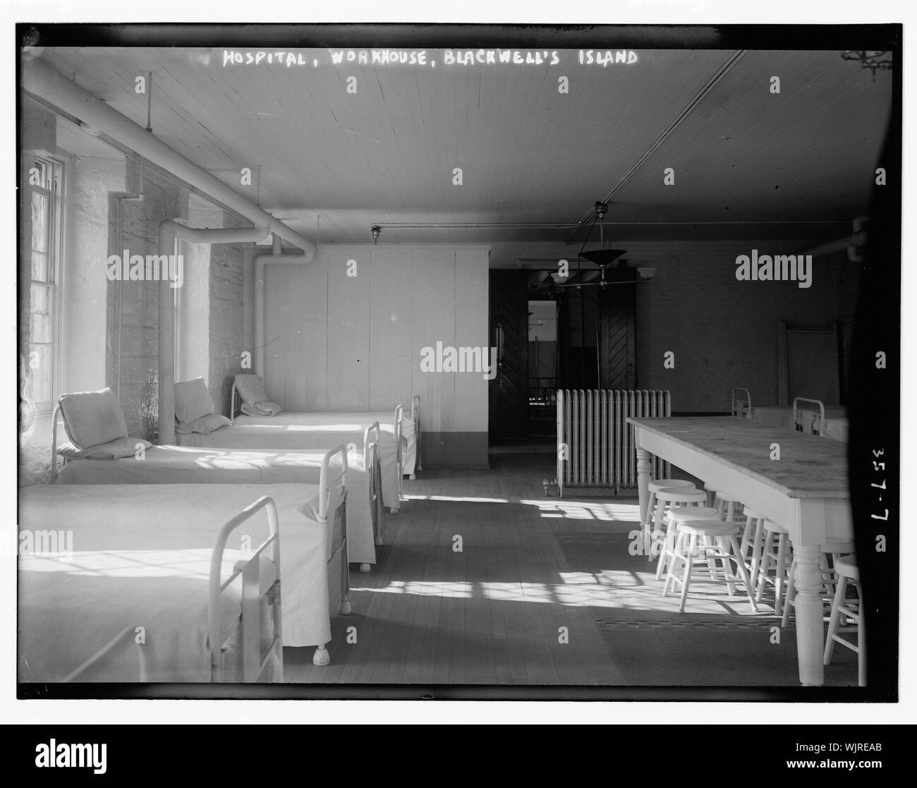 Hospital, Workhouse, Blackwell's Island Stock Photo Alamy