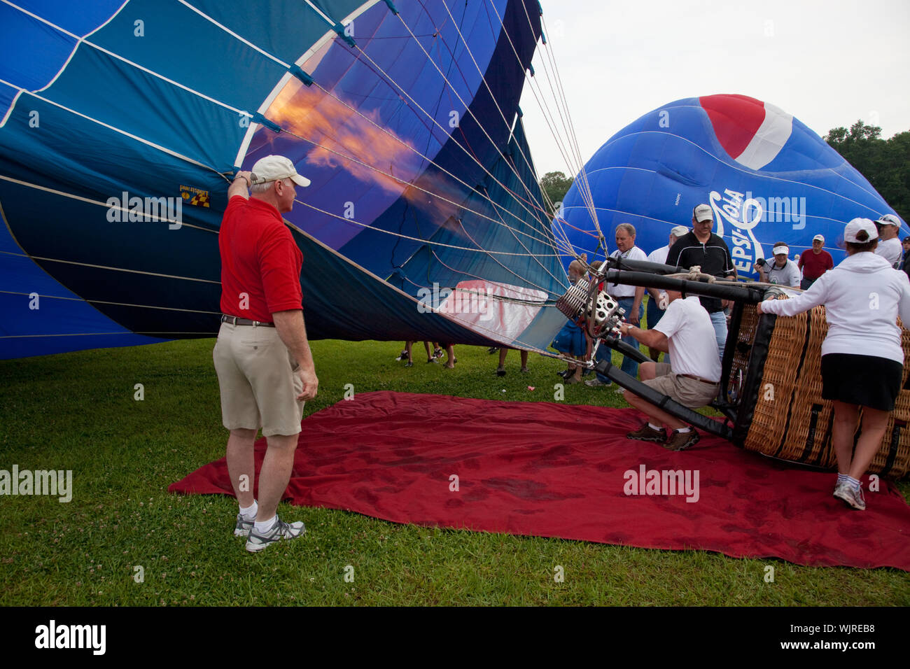 Hot Air Balloon Jubilee Festival, Decatur, Alabama Stock Photo Alamy