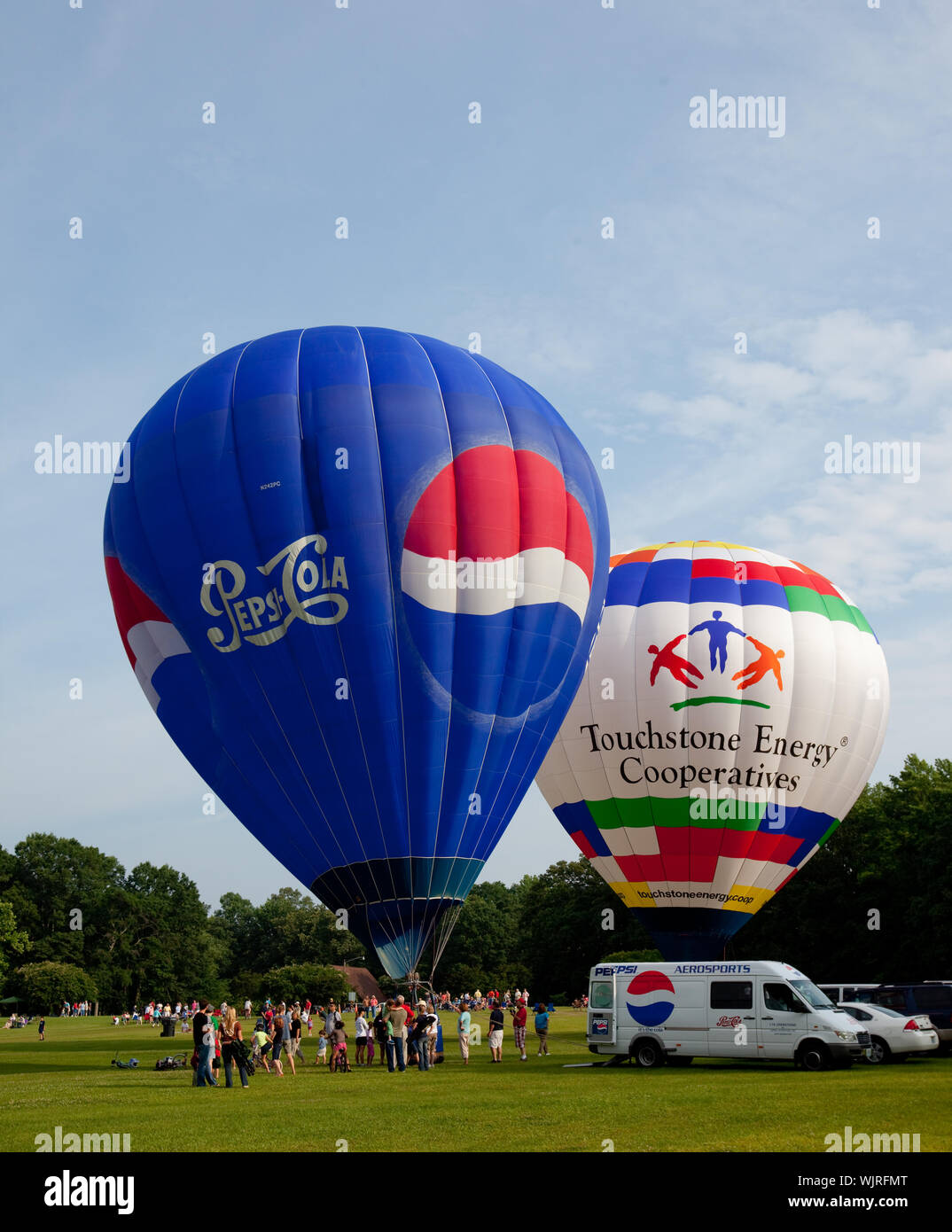 Hot Air Balloon Jubilee Festival, Decatur, Alabama Stock Photo Alamy