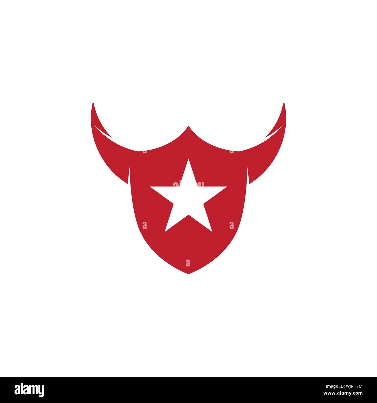 Taurus Logo Template vector icon illustration design Stock Vector