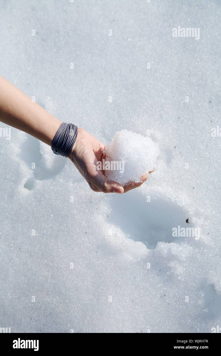 pretty woman at snow in salamanca spain Stock Photo Alamy