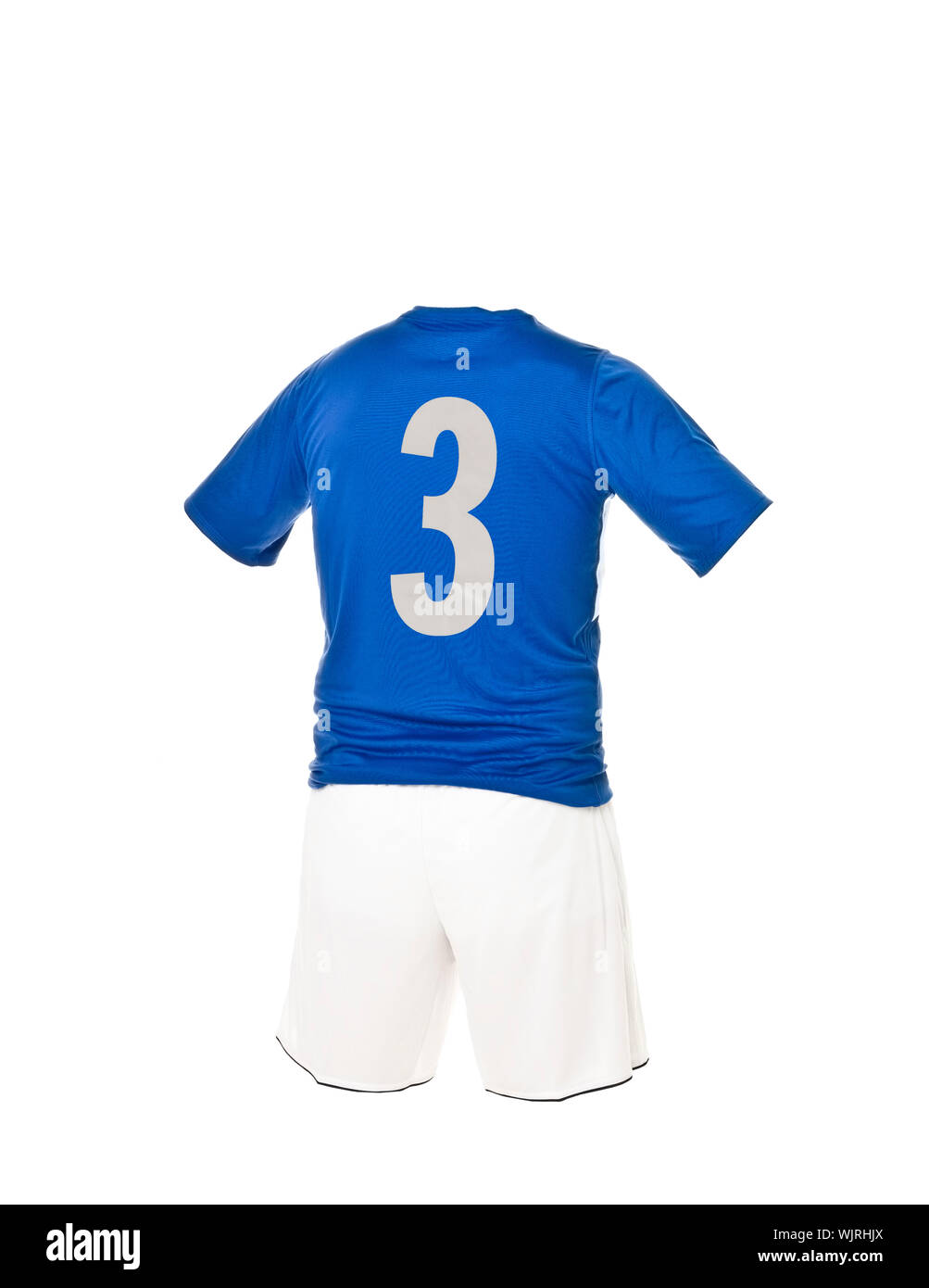 Number three football shirt hi-res stock photography and images