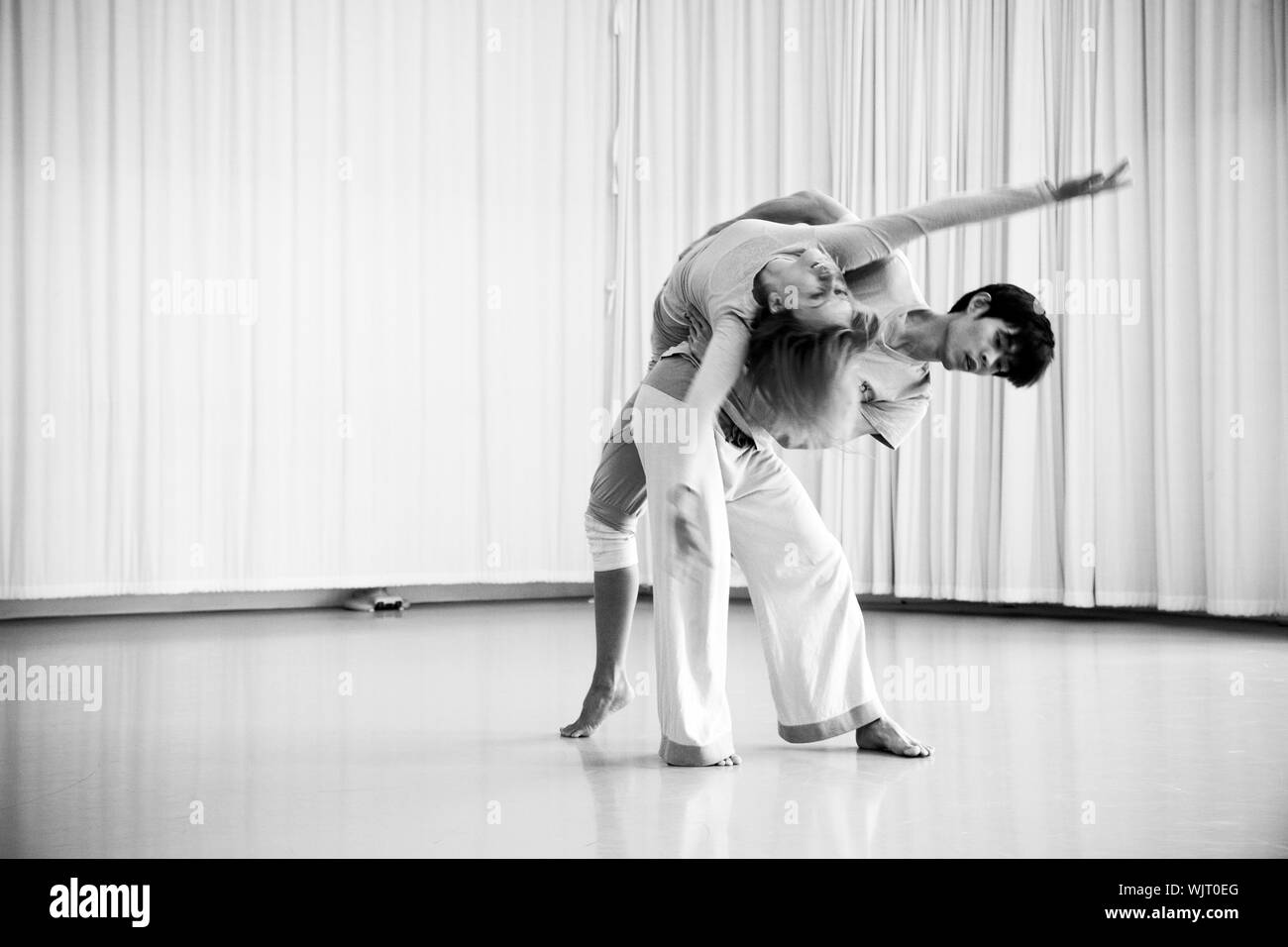 Two males dancing hi-res stock photography and images - Alamy