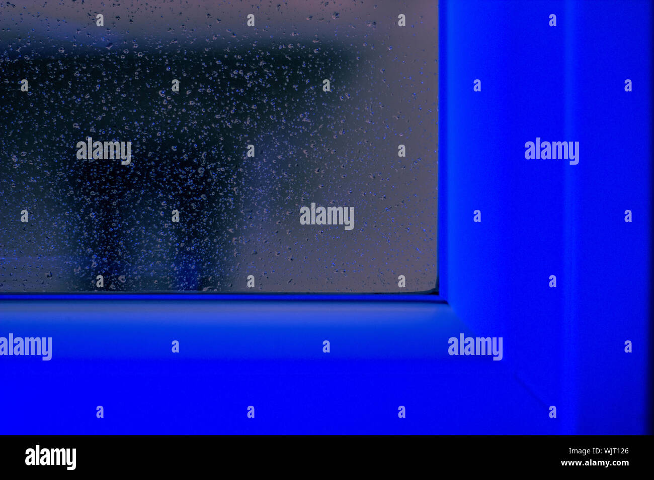 Window with water drops hires stock photography and images Alamy