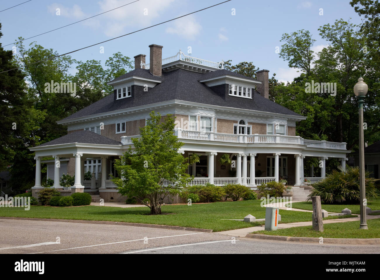 House, Eufaula, Alabama Stock Photo Alamy
