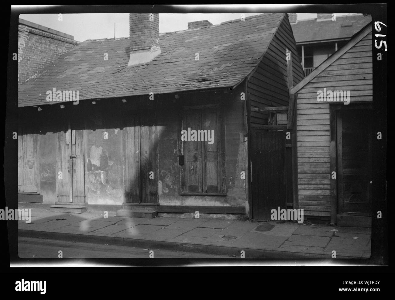Houses in the French Quarter, New Orleans Stock Photo Alamy