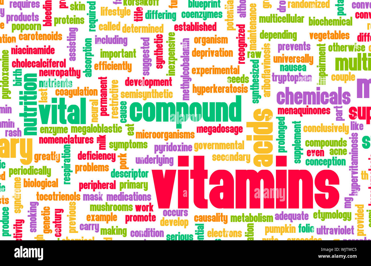 Vitamins and Health Supplements for Healthy Lifestyle Stock Photo