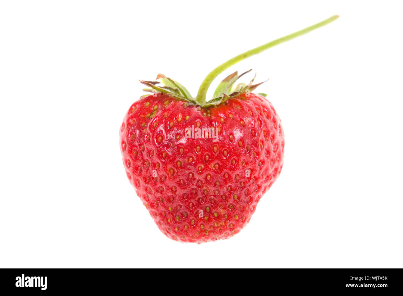 strawberry isolated on white background Stock Photo - Alamy