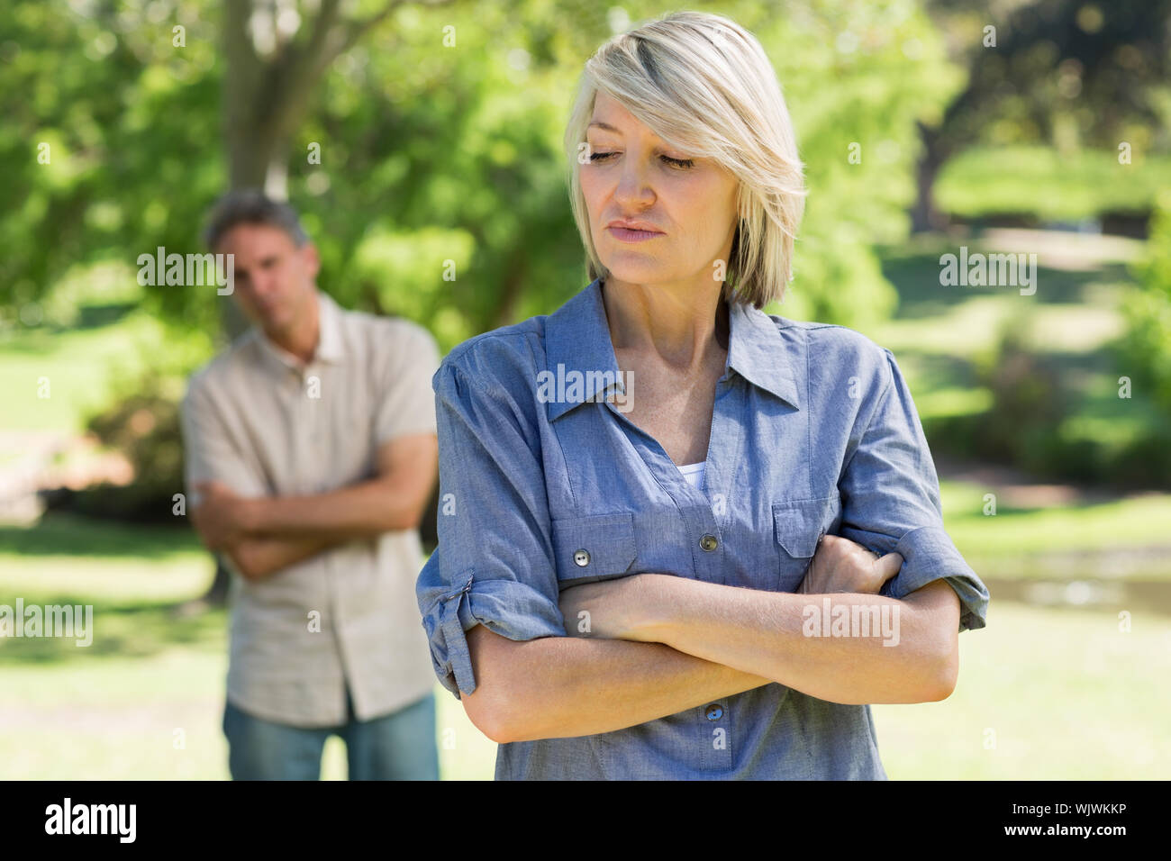 Man in 50s upset hi-res stock photography and images - Alamy