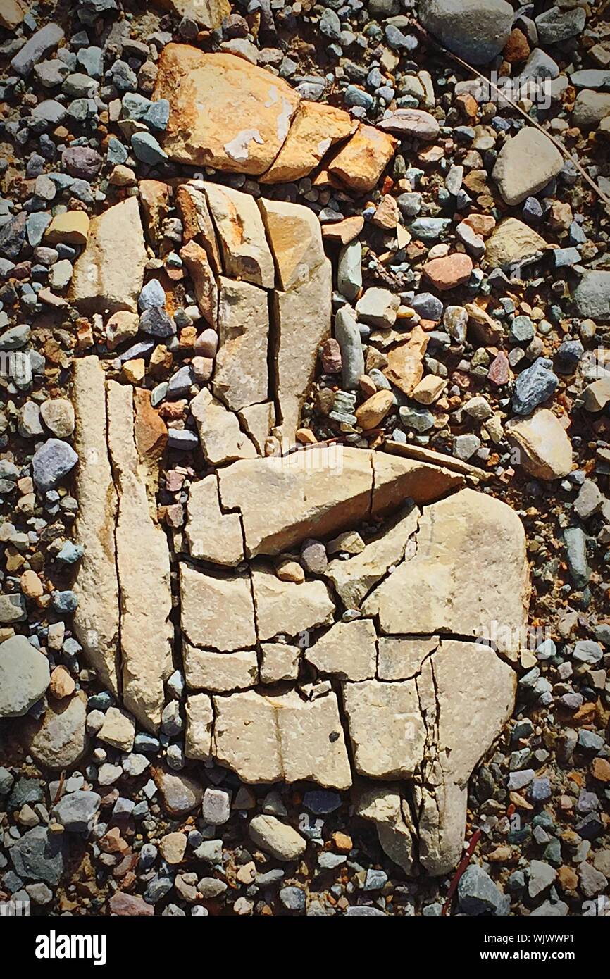 Broken Rock High Resolution Stock Photography and Images Alamy