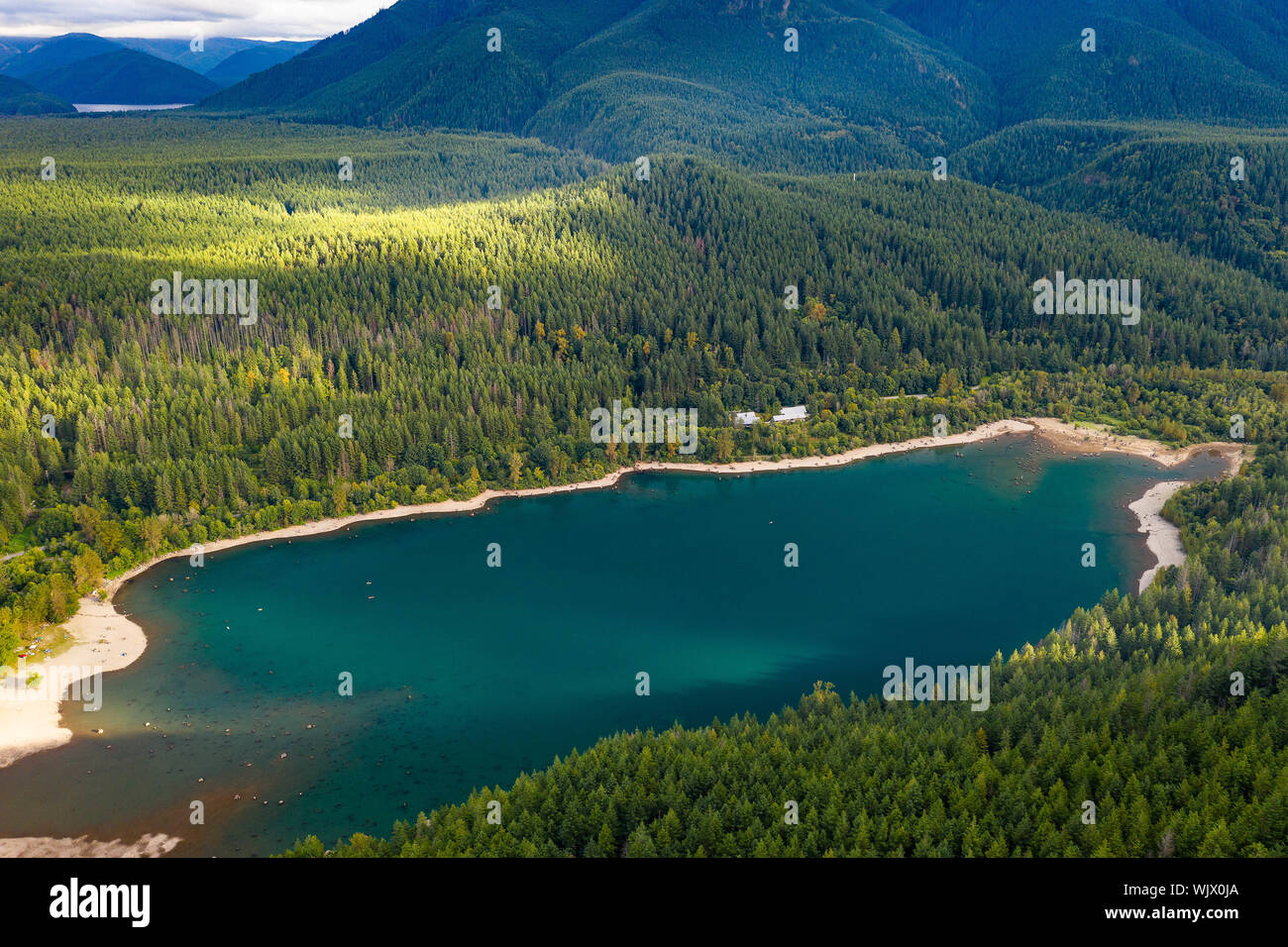 The Rattlesnake Ridge/Ledge trail is a popular hiking route in the