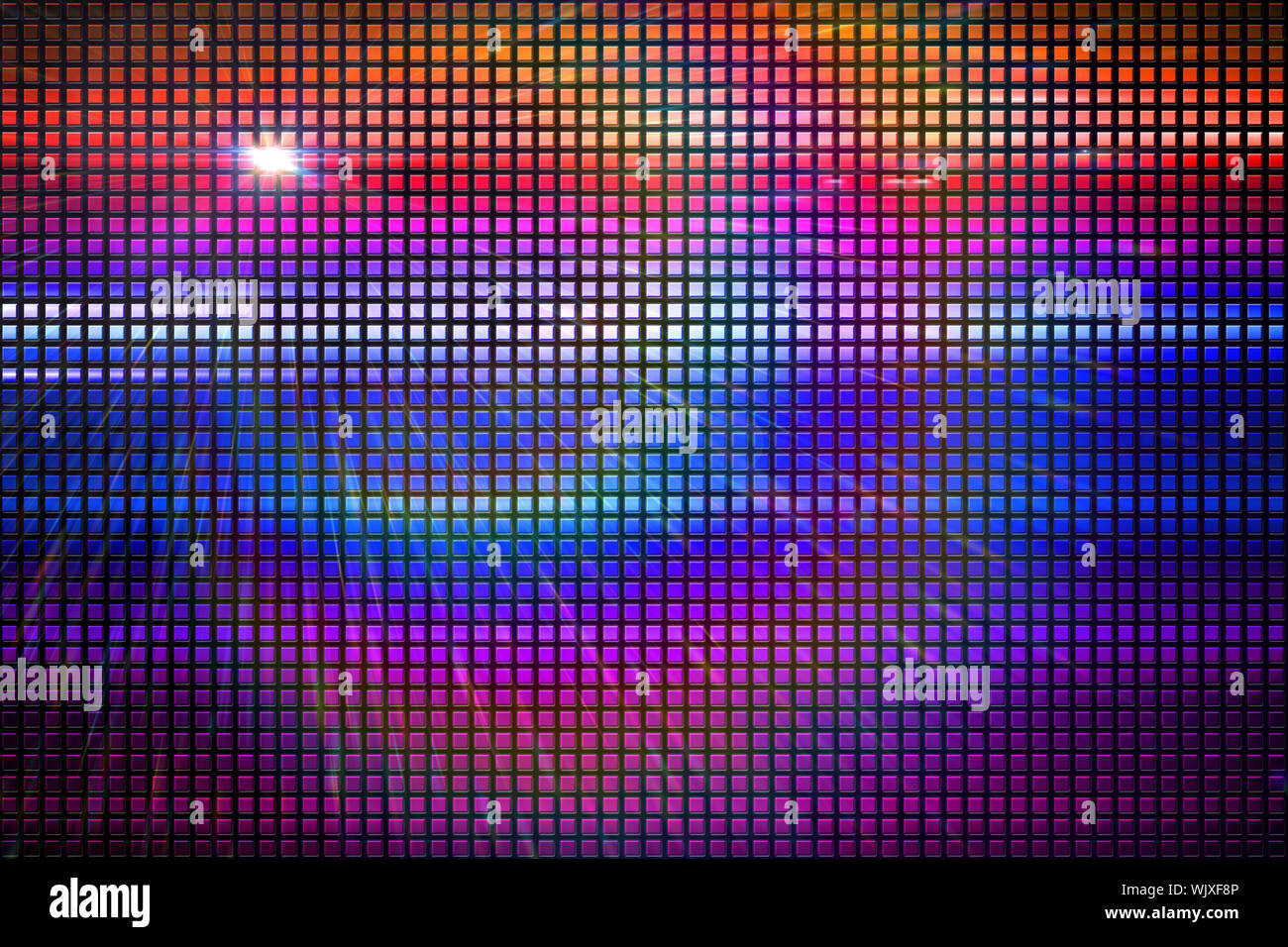 Cool disco background in purple and pink Stock Photo