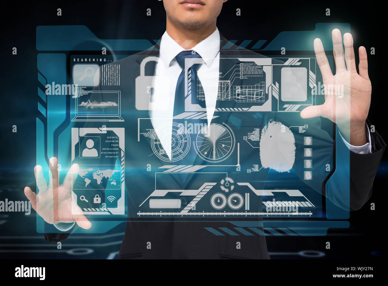 Digital composite of Stock Photo