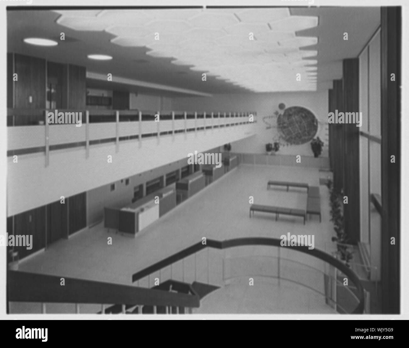 Idlewild Airport arrivals building. Stock Photo