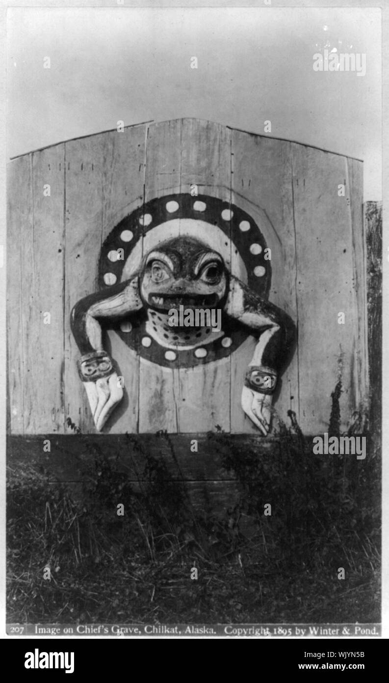 Alaska tribal heritage Black and White Stock Photos & Images - Alamy