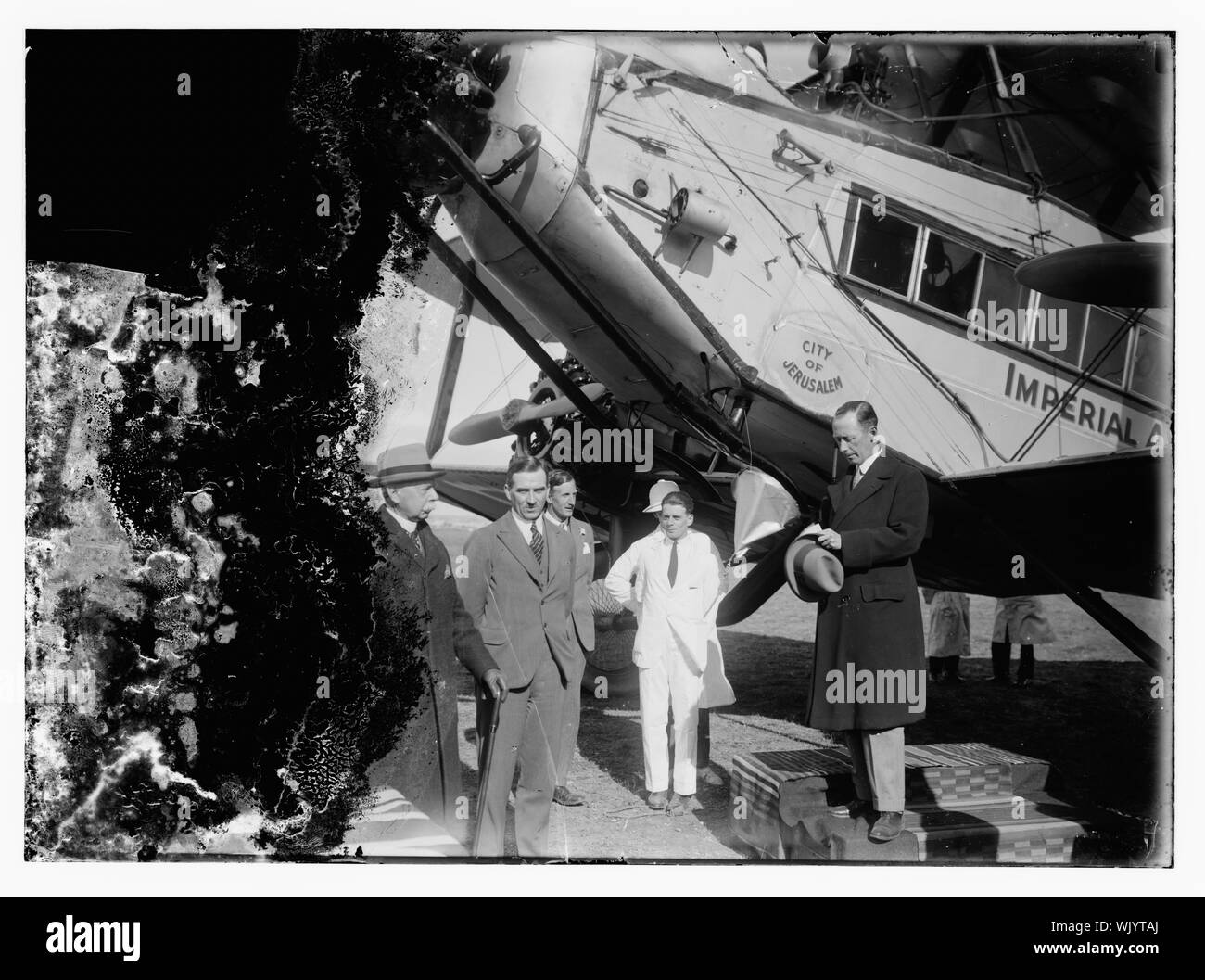 Imperial Airways plane Stock Photo Alamy