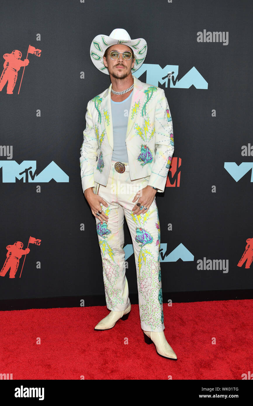 Diplo attends the 2019 MTV Video Music Awards at Prudential Center on August 26, 2019 in Newark, New Jersey. Stock Photo