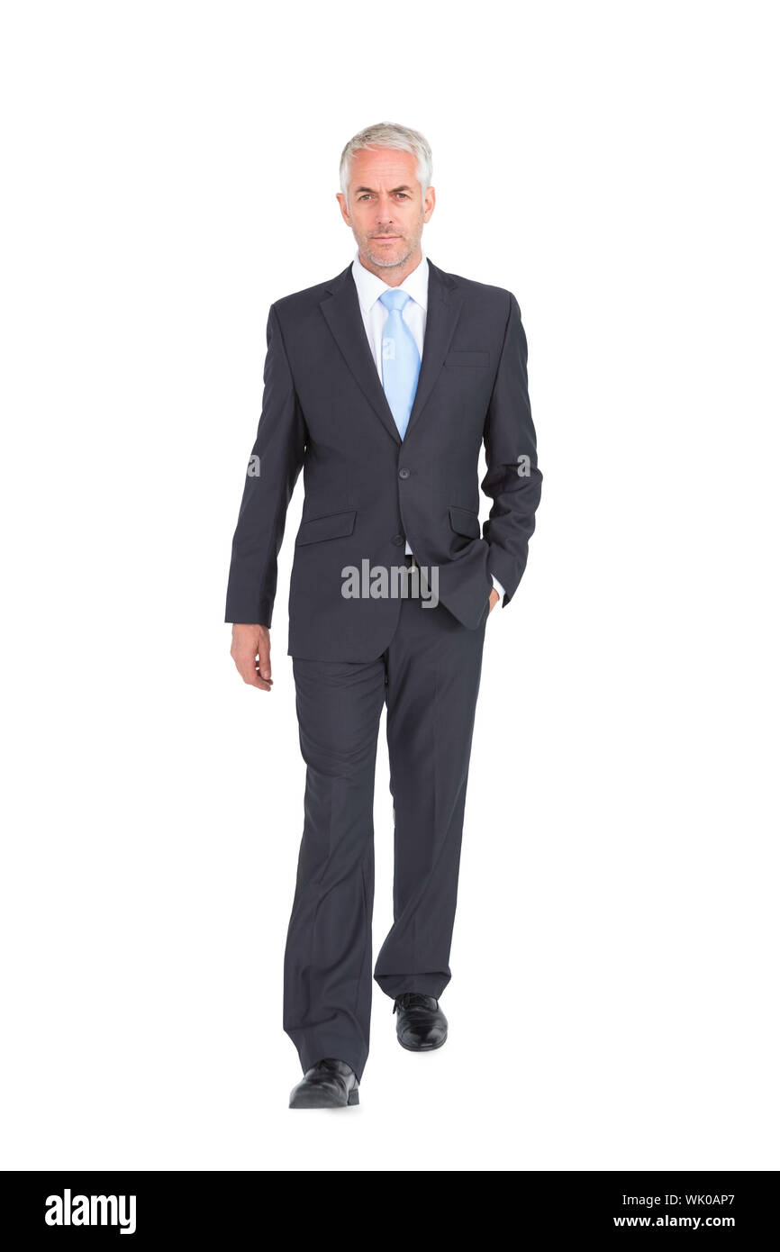Walking man suit cut out hi-res stock photography and images - Alamy