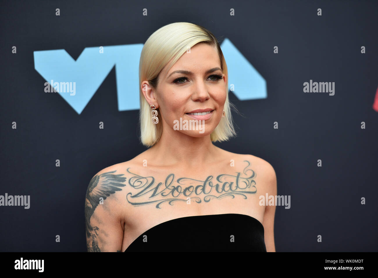 Skylar Grey Attends The 19 Mtv Video Music Awards At Prudential Center On August 26 19 In Newark New Jersey Stock Photo Alamy