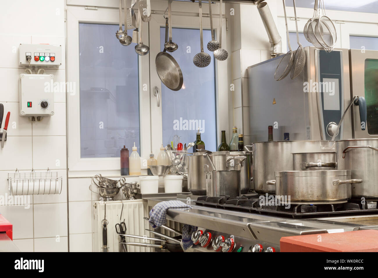 Kitchen fittings equipment hires stock photography and images Alamy