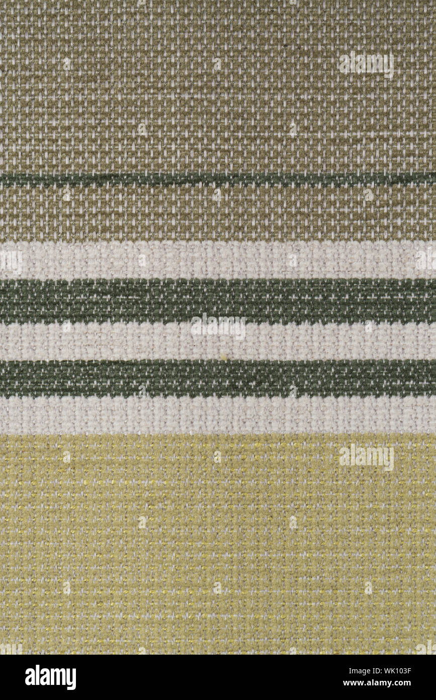 Closeup detail of green fabric texture background Stock Photo - Alamy