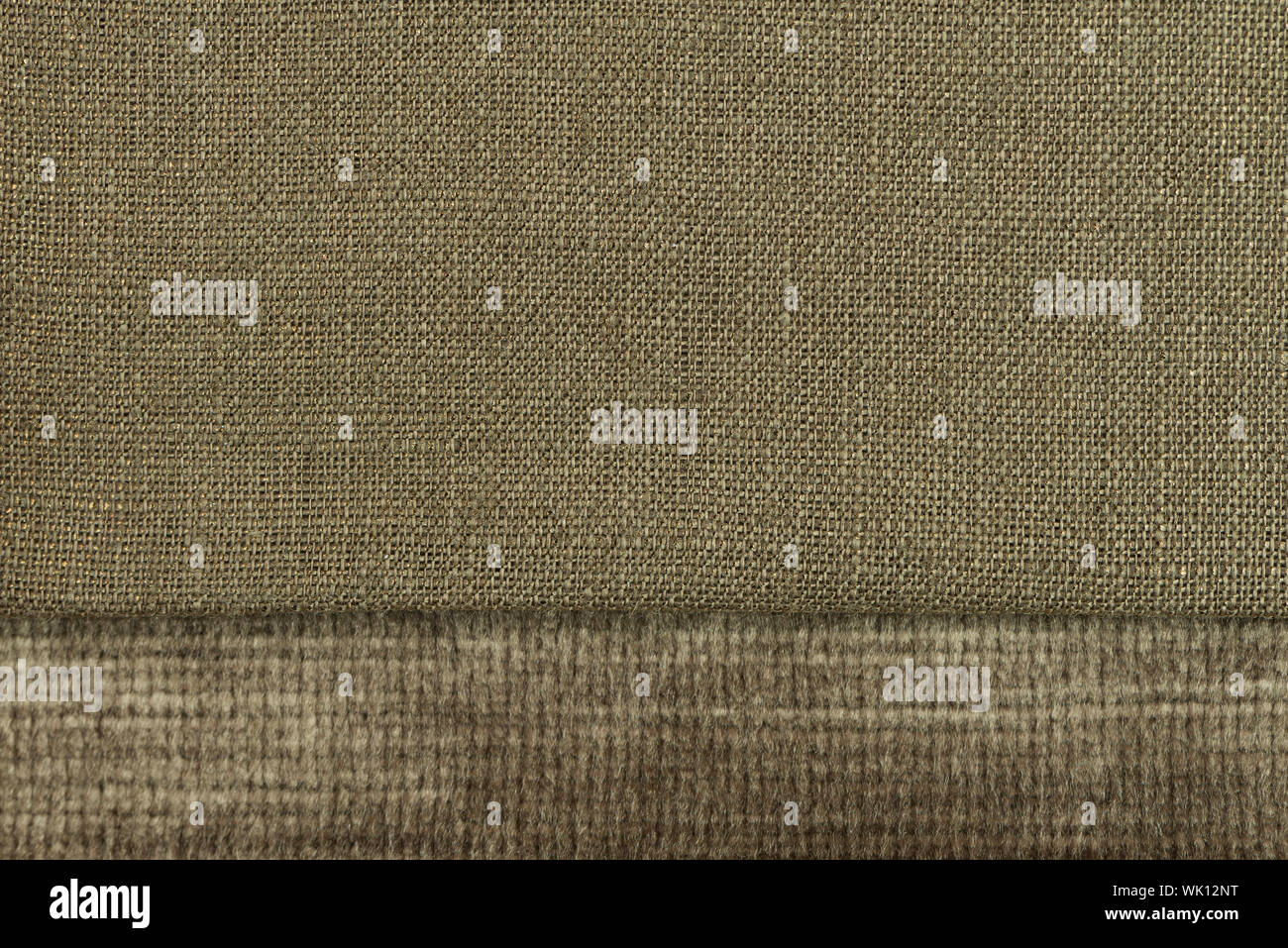 Closeup detail of green fabric texture background Stock Photo - Alamy