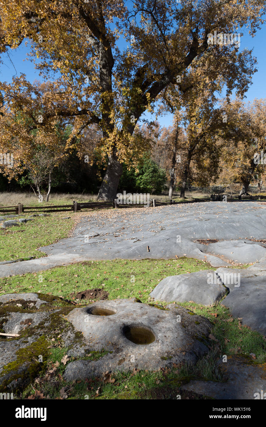 Indian grinding rock state historic park hires stock photography and