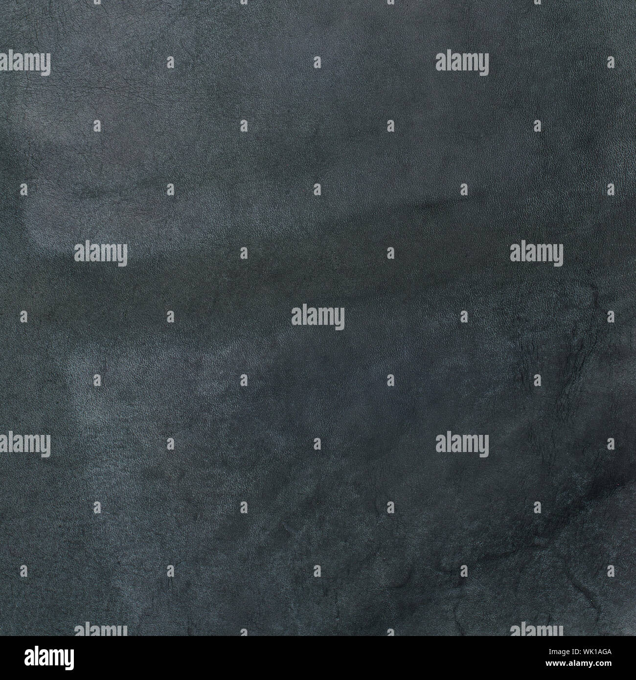 Blue leather texture closeup, useful as background Stock Photo