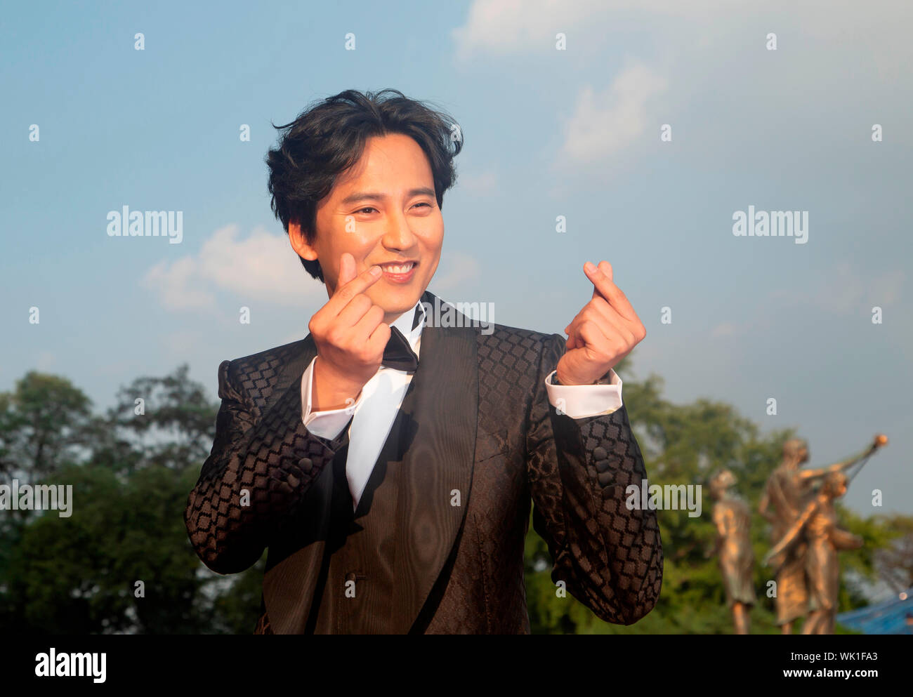 Kim Nam-Gil, August 28, 2019 : South Korean actor Kim Nam-Gil at the Seoul International Drama Awards 2019 in Seoul, South Korea. Credit: Lee Jae-Won/AFLO/Alamy Live News Stock Photo